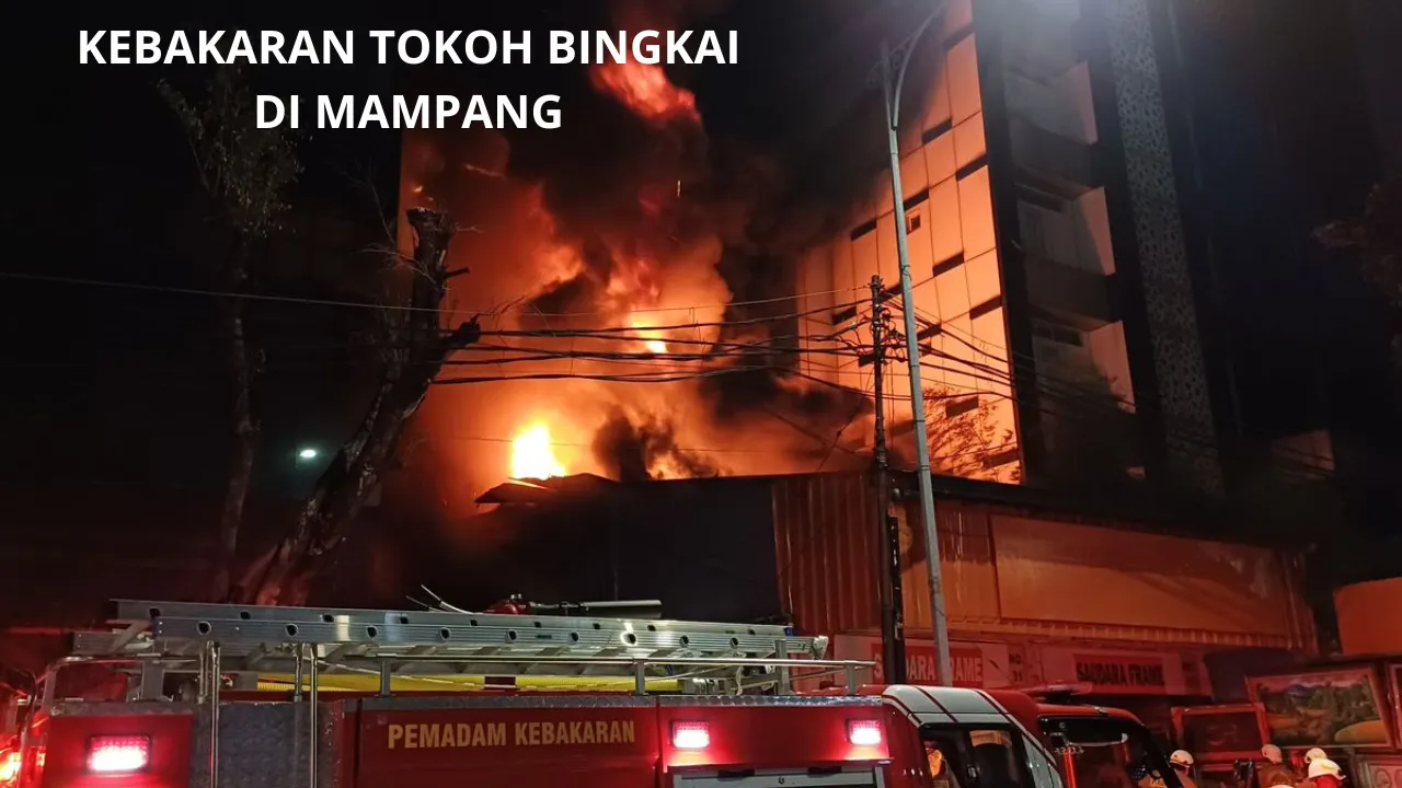 Insiden Kebakaran di Toko Bingkai di Mampang, Tragisnya Kehilangan 12 Korban Jiwa dan Ratusan Kerugian Materi