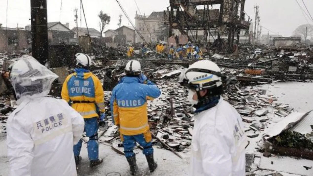 Gempa Dasyat Melanda Semenanjung Noto di Jepang