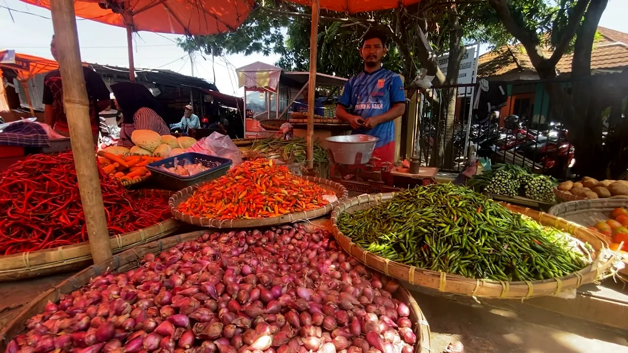 Pemkot Cilegon Jamin Ketersediaan Bahan Pokok Melimpah di Pasar Kranggot